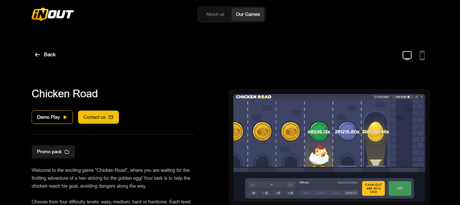 Avis sur Chicken Road
